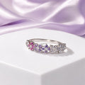 Anillo de flores de colores